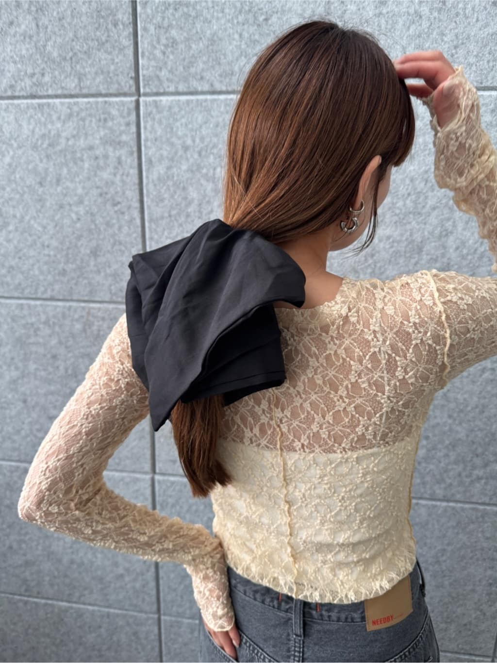 designer yukaさんの「CODE A｜bandeau bra top」を使ったコーディネート