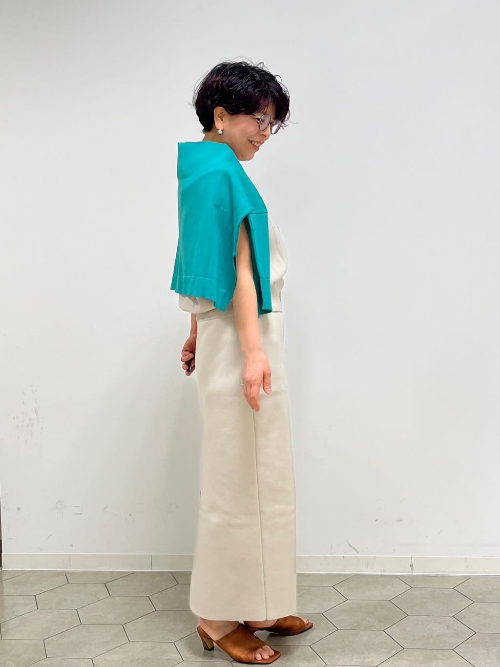 ushijimaさんの「UNTITLED｜◆【セットアップ可能】ペンシルニットスカート」を使ったコーディネート