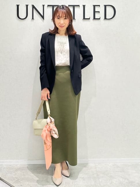 Miwaさんの「UNTITLED｜【日本製・本革】Comfit Dresser Pumps（コンフィットドレッサーパンプス）」を使ったコーディネート