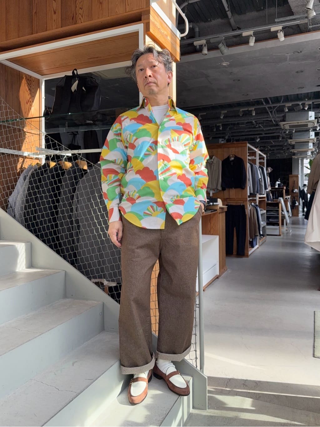デザイナーTAKEman さんの「TAKEO KIKUCHI｜」を使ったコーディネート