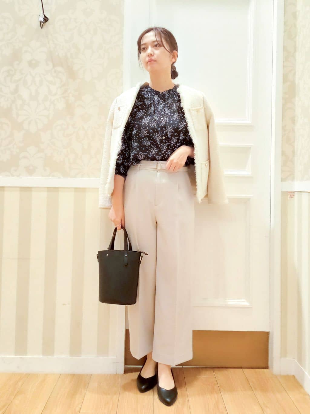 Nakaさんの「grove｜【人間工学】つつまれフィットパンプス【入卒対応可】」を使ったコーディネート