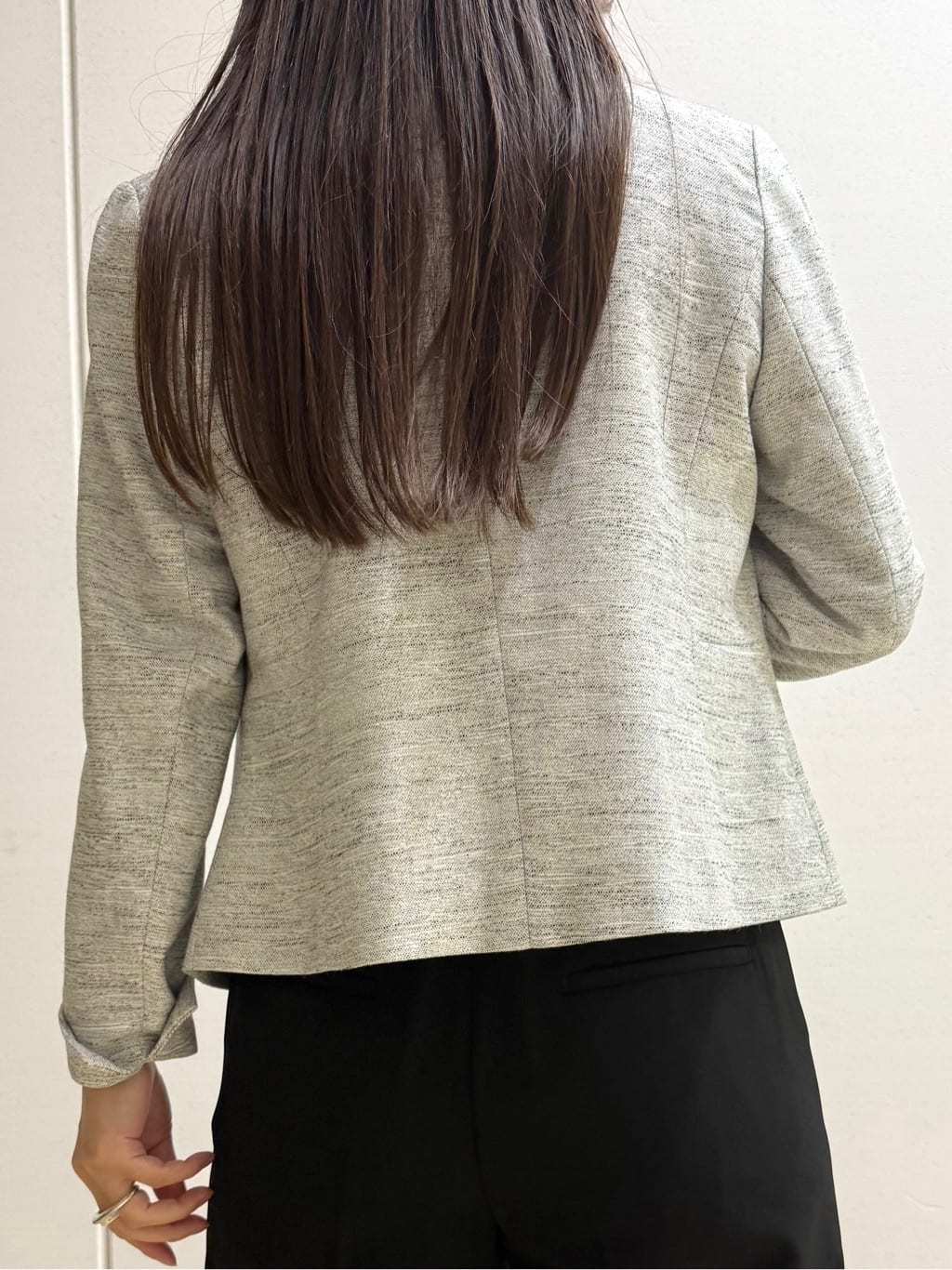 mamiさんの「INDIVI｜【洗える／UVケア／スーツ】ストレッチワイドパンツ」を使ったコーディネート