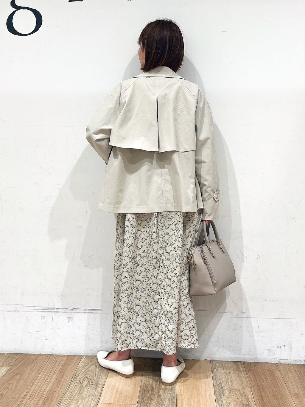 山さんさんの「grove｜メタルパーツローファーパンプス【晴雨兼用】」を使ったコーディネート