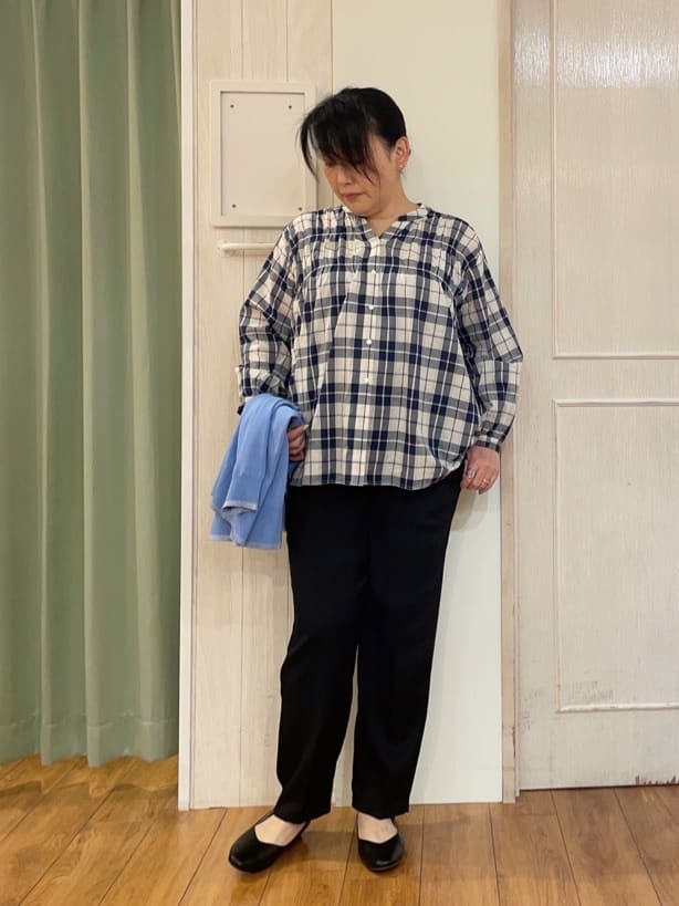 ke-yさんの「SHOO･LA･RUE｜◆かかとやわらかローヒールパンプス」を使ったコーディネート