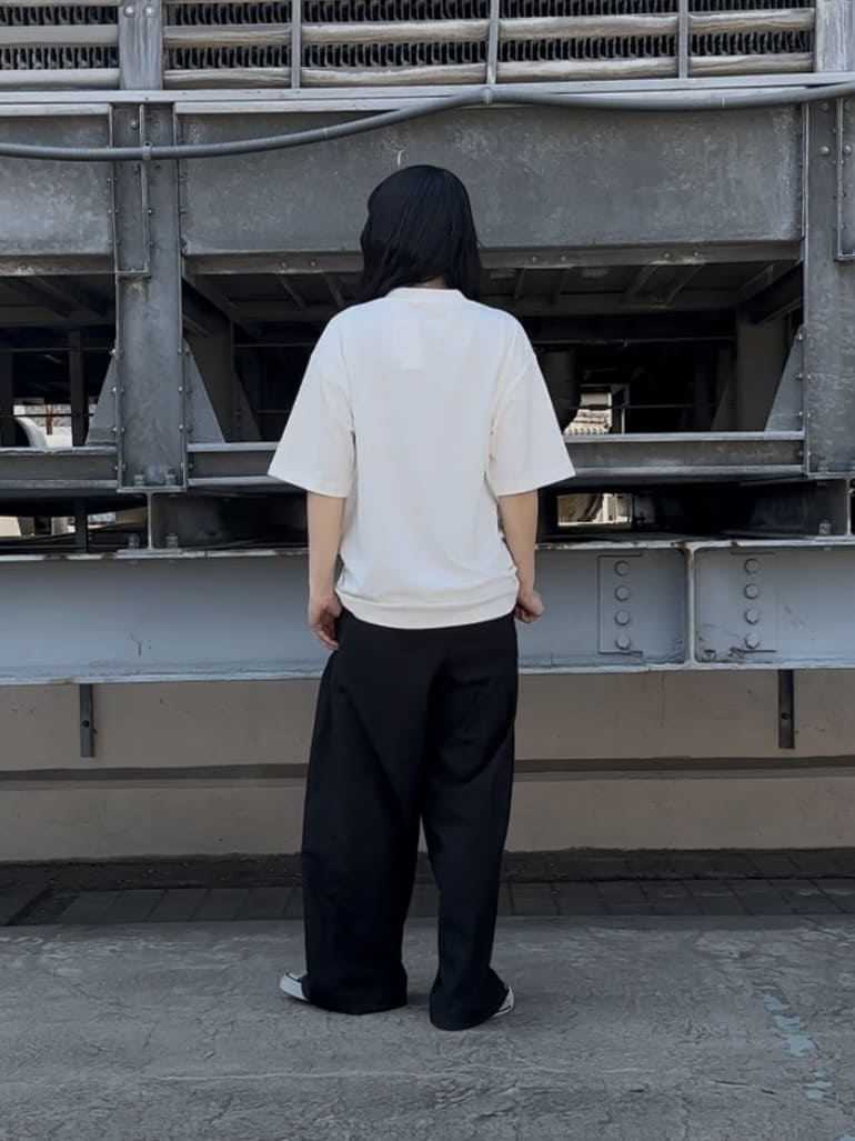 ミヅキさんの「tk.TAKEO KIKUCHI｜◆フラワープリントTシャツ」を使ったコーディネート