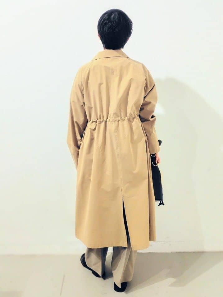 kodamaさんの「THE SHOP TK｜◆スタンドカラートレンチコート【洗える】」を使ったコーディネート