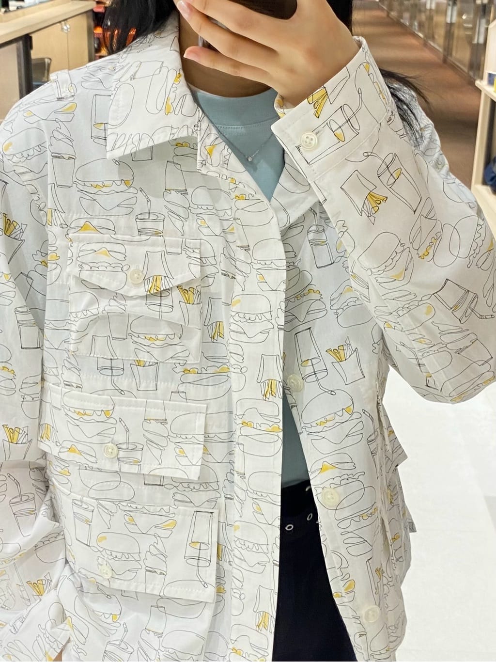 RICOさんの「TAKEO KIKUCHI｜【抗菌防臭／5サイズ展開】ハイゲージポンチ Tシャツ」を使ったコーディネート