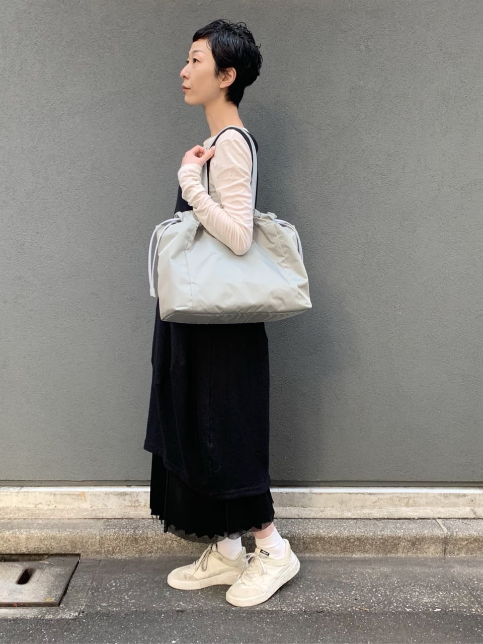 Kさんの「HIROKO HAYASHI｜LUINI（ルイーニ）トートバッグ」を使ったコーディネート