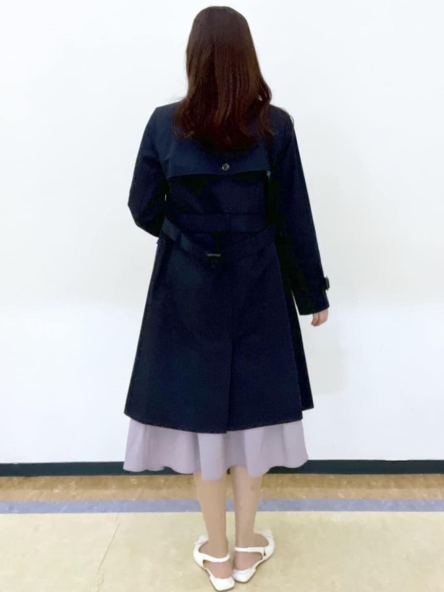 Rさんの「index｜◆《XS-3Lsize》通勤・セレモニー対応／トレンチコート【洗濯機洗い可／撥水／親水性防汚】」を使ったコーディネート