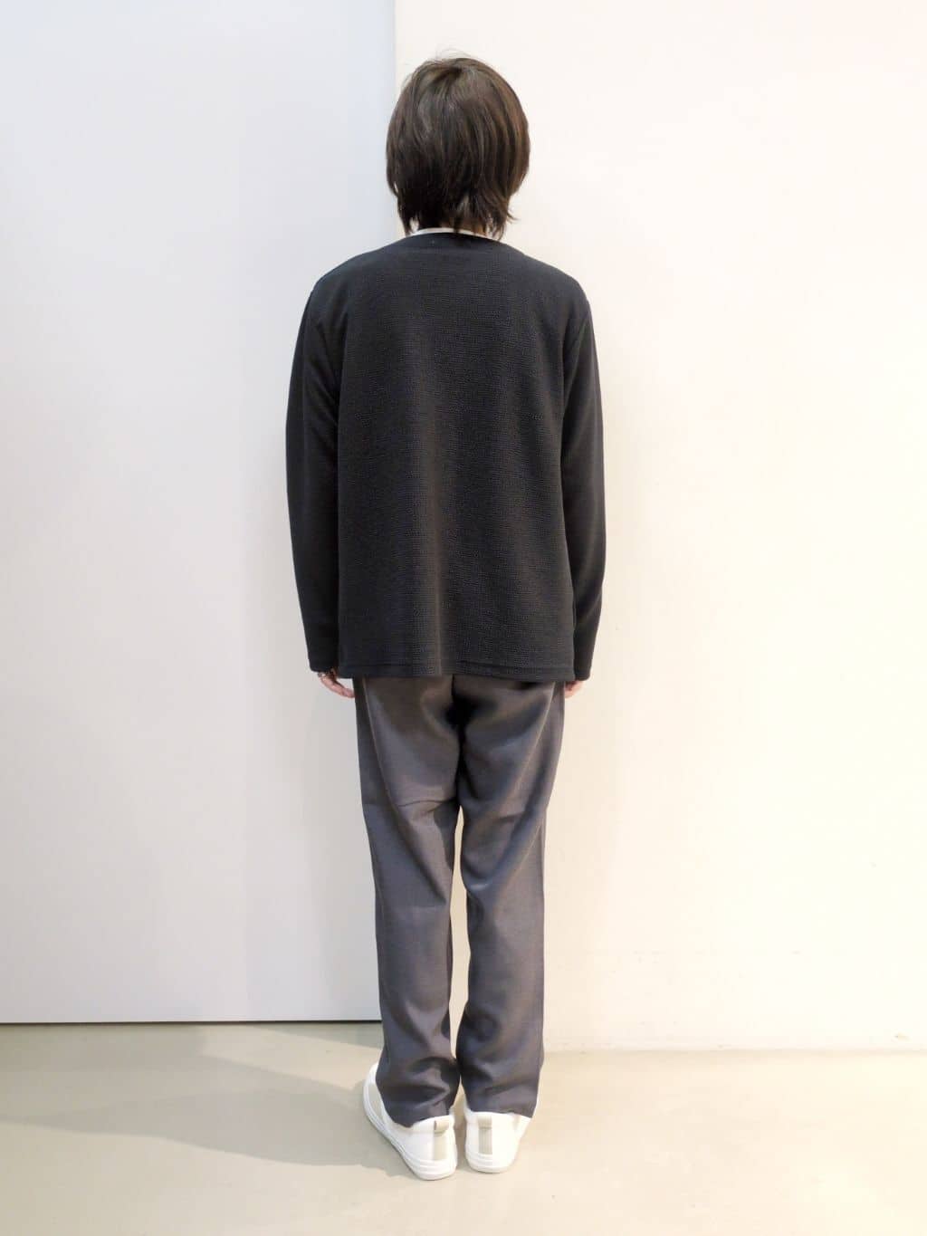 takeさんの「THE SHOP TK｜◆ミニフクレアンサンブルカーディガン 【長袖カーディガン＋半袖Tシャツセットアイテム】」を使ったコーディネート