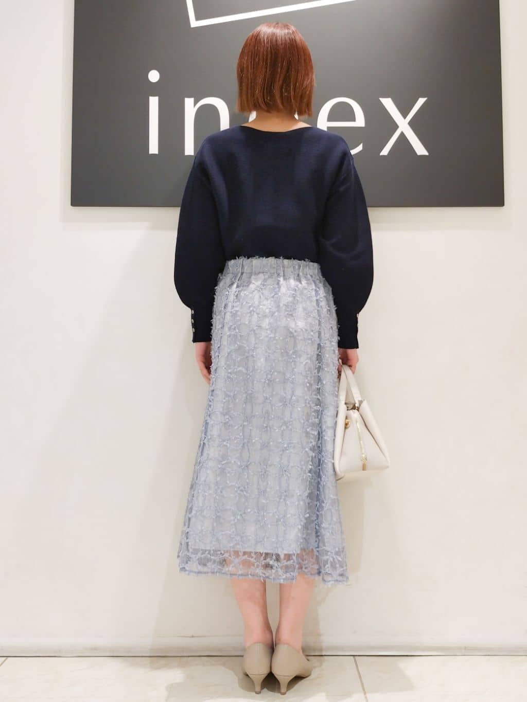 n.さんの「index｜◆《6color》ガーターボートネックニット【UV／洗濯機洗い可】」を使ったコーディネート