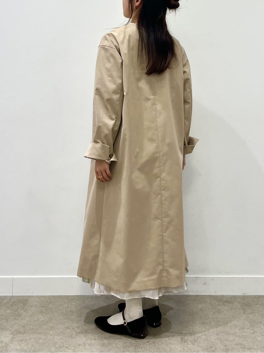 sakiiさんの「UNTITLED｜◆【後ろウエストゴム/花柄】ぼかしフラワー プリントスカート」を使ったコーディネート