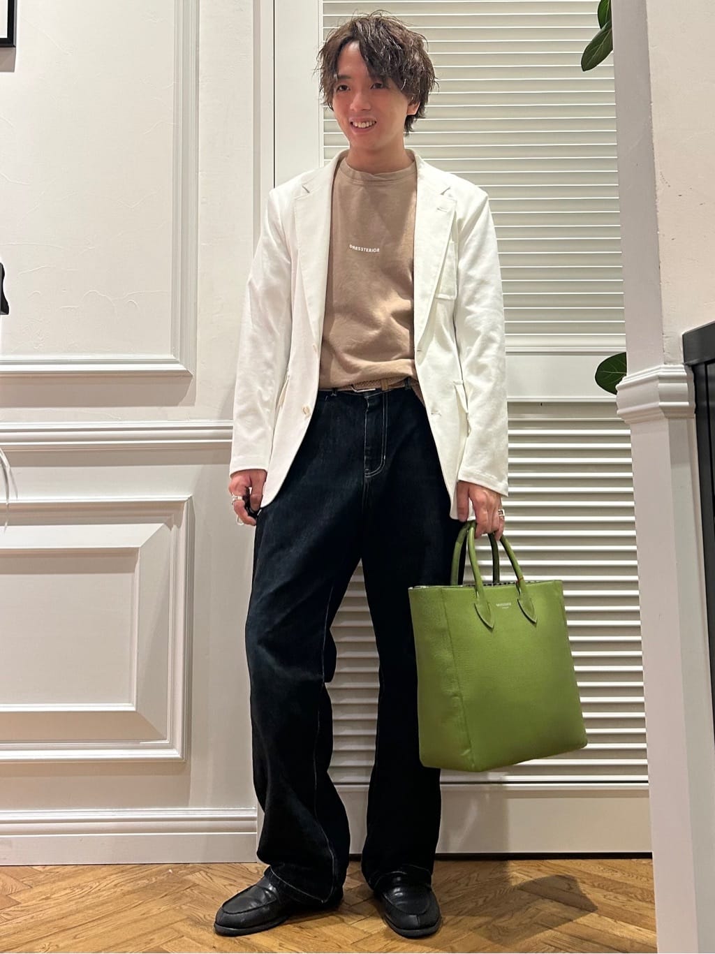 須田　慎二郎さんの「DRESSTERIOR｜【撥水加工/Safari5月号掲載】ローファー」を使ったコーディネート