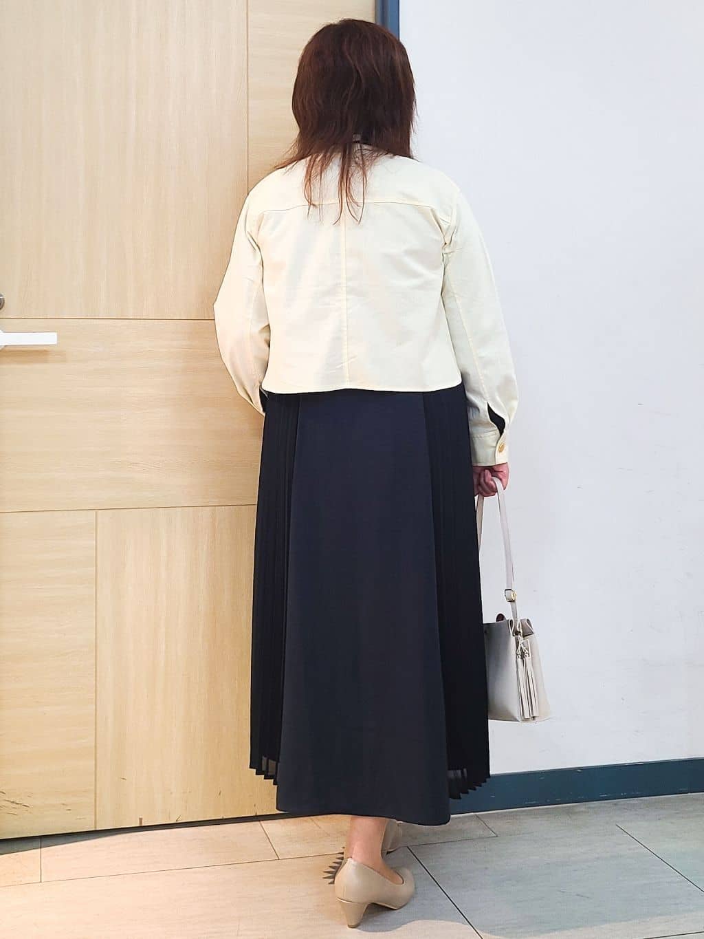 にゃみさんの「grove｜【人間工学】つつまれフィットパンプス【入卒対応可】」を使ったコーディネート