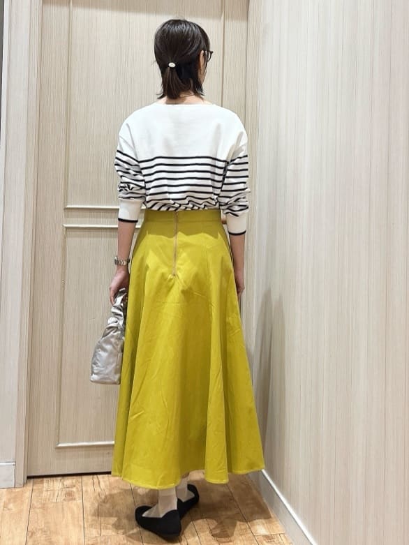 kuraさんの「SHOO･LA･RUE｜◆【高レビュー】洗えてサラサラ ニットパンプス」を使ったコーディネート
