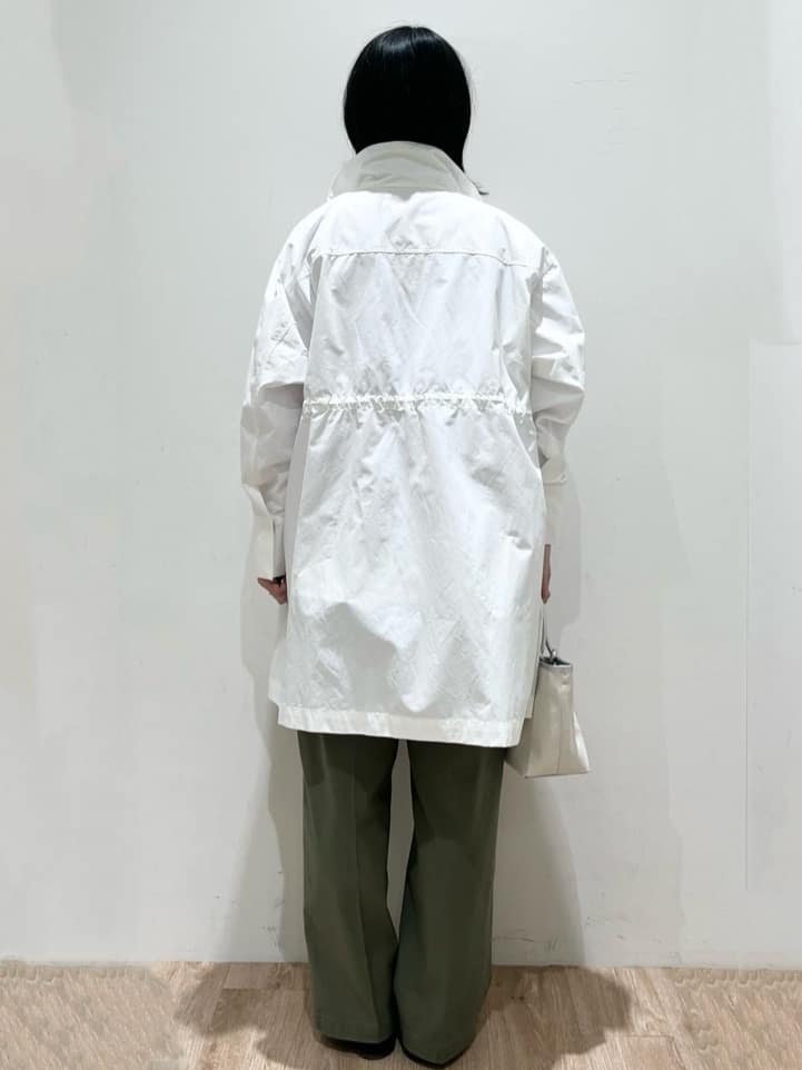 momokoさんの「OPAQUE.CLIP｜◆《CLASSY掲載》ミドルスタンドコート【洗濯機洗い可】」を使ったコーディネート
