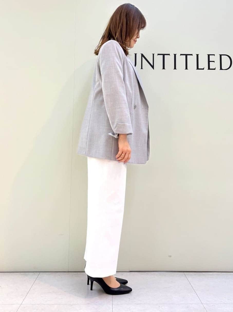 Sakaiさんの「UNTITLED｜◆【体型カバー/透けにくい】ワイドシルエットニット」を使ったコーディネート