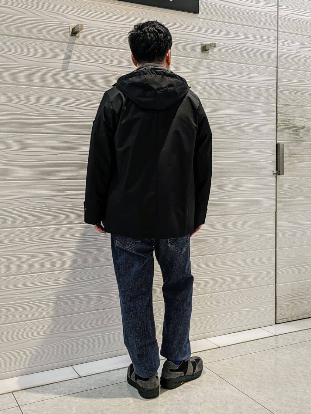 かずさんの「TAKEO KIKUCHI｜【モンスターストレッチ】日本製 ウォッシュド デニムパンツ」を使ったコーディネート