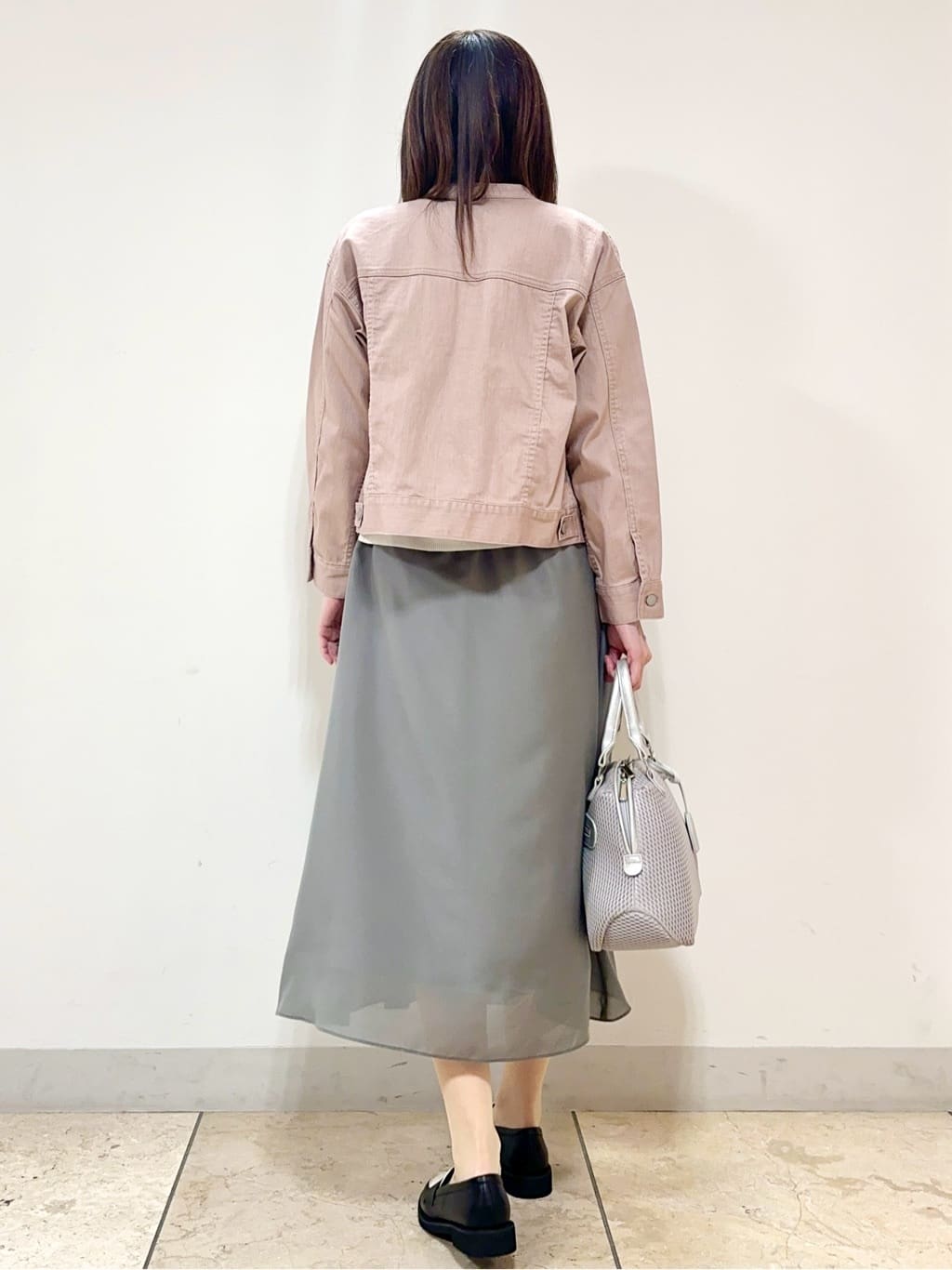 イト子さんの「Reflect｜◆【手洗い可】カラーデニムジャケット」を使ったコーディネート