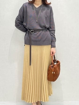 Miwaさんの「UNTITLED｜【トレンドアイテム】ソフトナローベルト」を使ったコーディネート