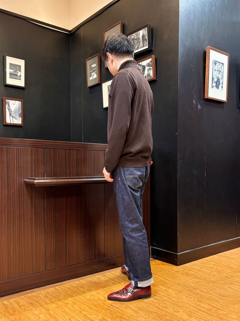KEIさんの「TAKEO KIKUCHI｜【モンスターストレッチ】日本製 ワンウォッシュ デニムパンツ」を使ったコーディネート