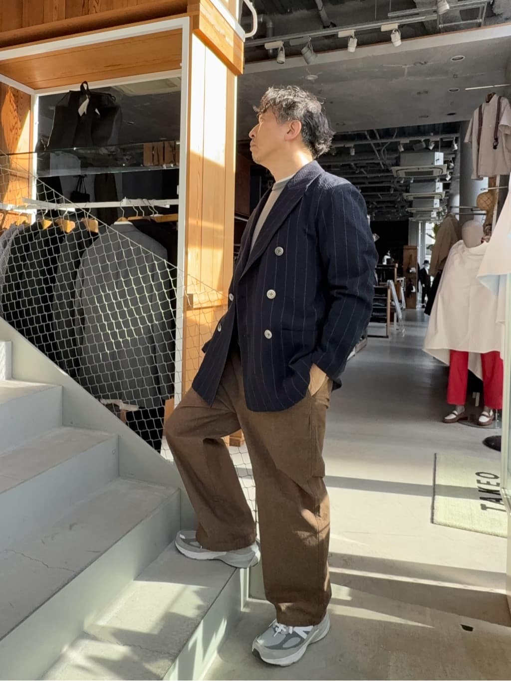 デザイナーTAKEman さんの「TAKEO KIKUCHI｜」を使ったコーディネート