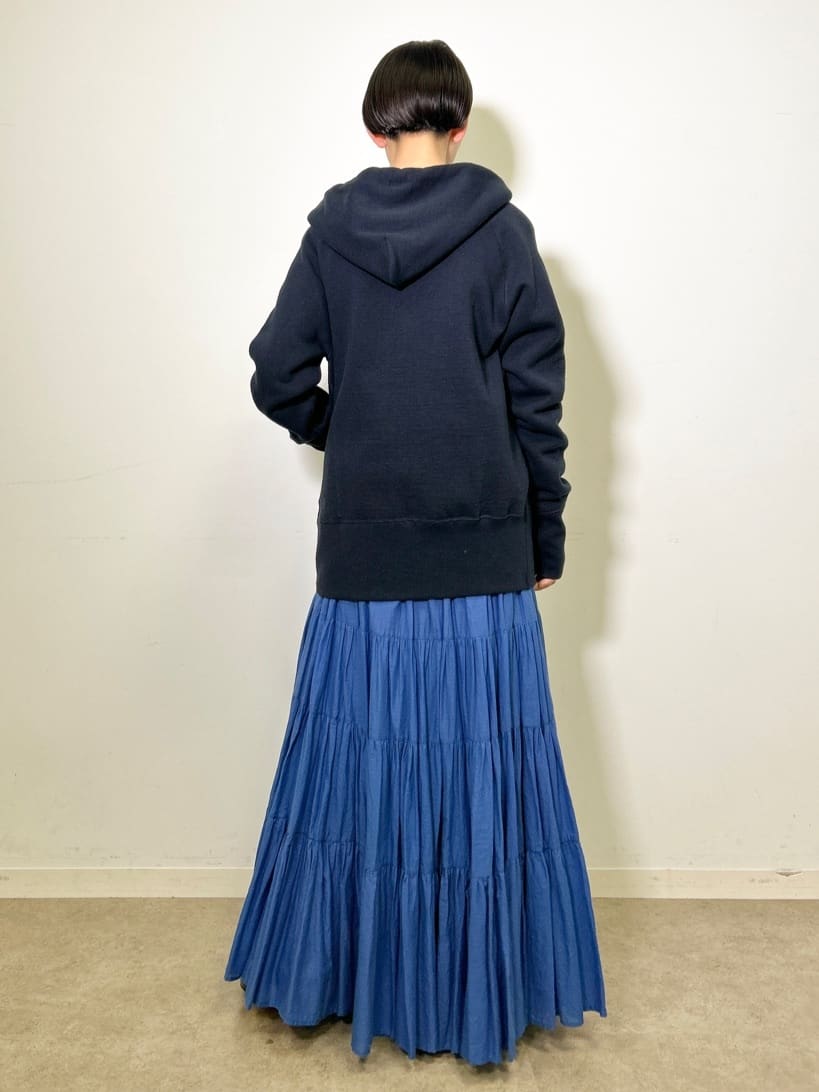 OCHIAIさんの「DRESSTERIOR｜【ベストセラー】デキシー吊裏毛ジップアップパーカ」を使ったコーディネート