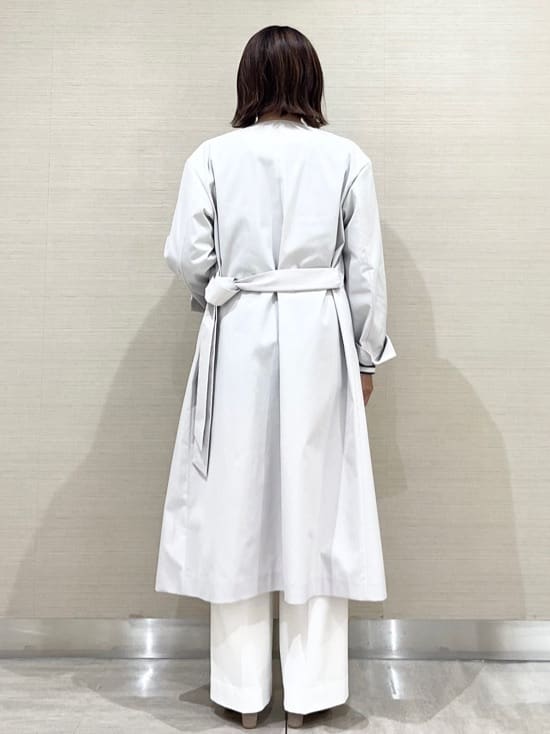 なつよさんの「UNTITLED｜◆【撥水】コットンライク ストレッチコート」を使ったコーディネート