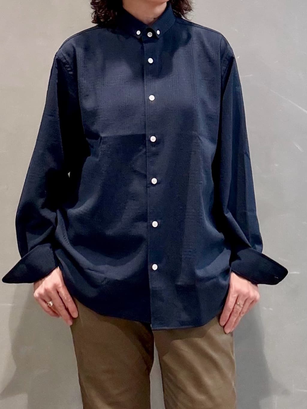 のぐみさんの「TAKEO KIKUCHI｜【オフィスカジュアル対応】ドレス チノパンツ」を使ったコーディネート