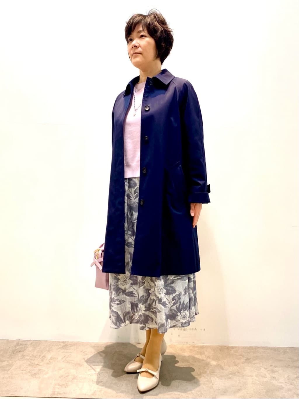 oharaさんの「Reflect｜◆【撥水】ストレッチステンカラーコート」を使ったコーディネート