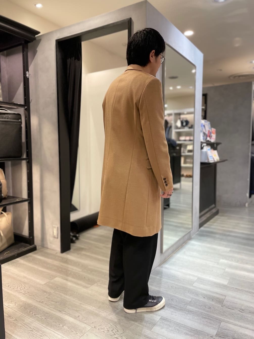 ritoさんの「TAKEO KIKUCHI｜ウールカシミヤブレンド チェスターコート」を使ったコーディネート