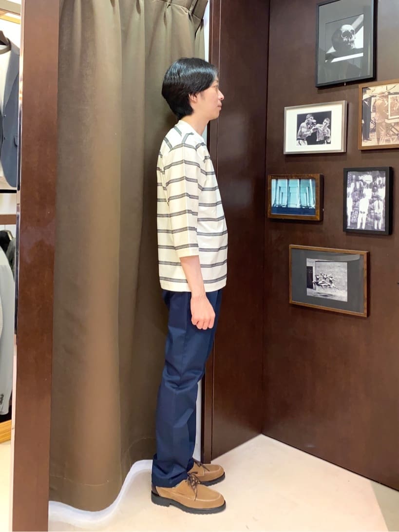 コバヤシさんの「TAKEO KIKUCHI｜【オフィスカジュアル対応】ドレス チノパンツ」を使ったコーディネート