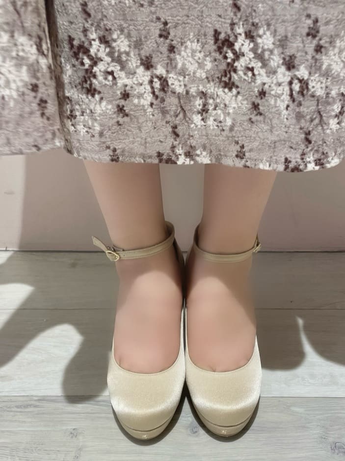 azusaさんの「ESPERANZA｜3WAYチャンキーヒールパンプス」を使ったコーディネート