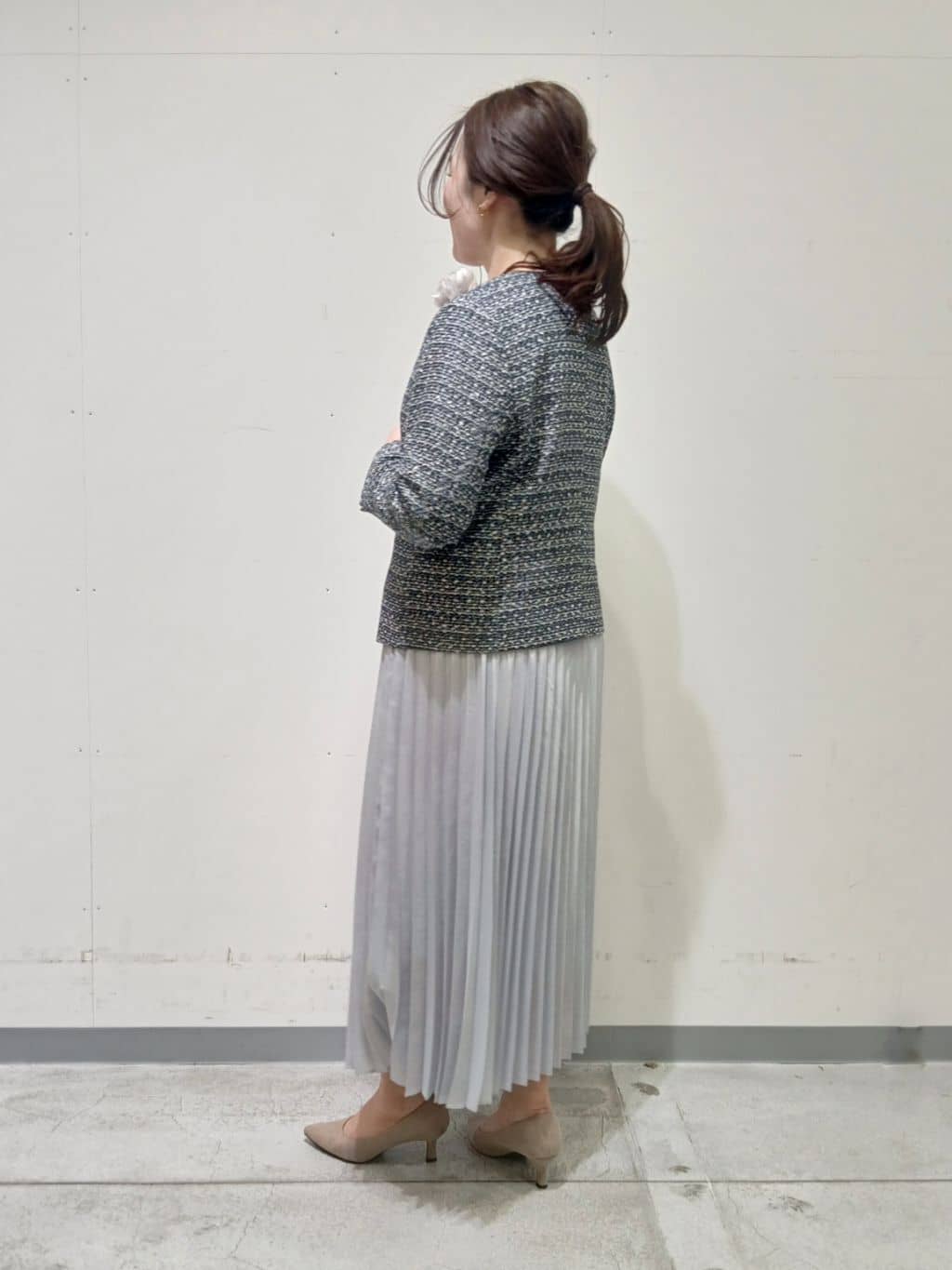 kaoさんの「INDIVI｜フラワーコサージュ」を使ったコーディネート