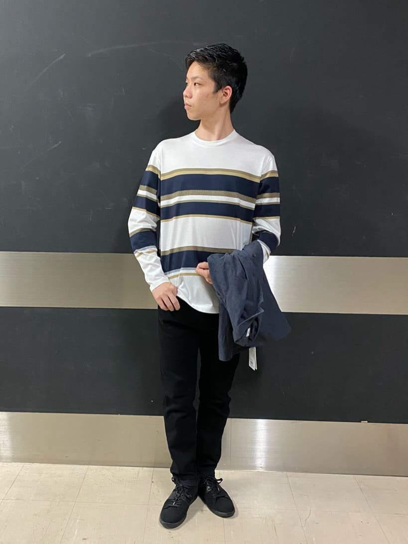 shoumaさんの「TAKEO KIKUCHI｜【Sサイズ～】ストレッチ デニム パンツ」を使ったコーディネート