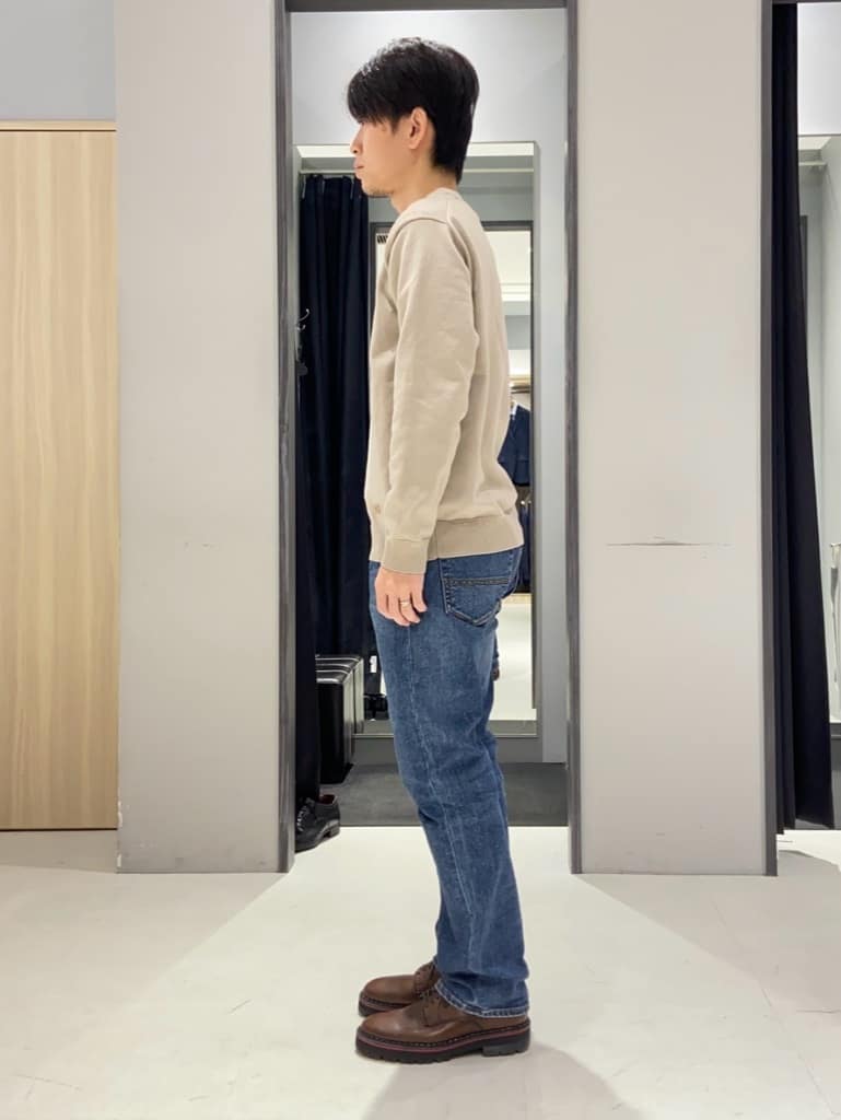 わいずみさんの「TAKEO KIKUCHI｜【DOWN FABRIC】ダウンファブリック スタンドカラーブルゾン」を使ったコーディネート