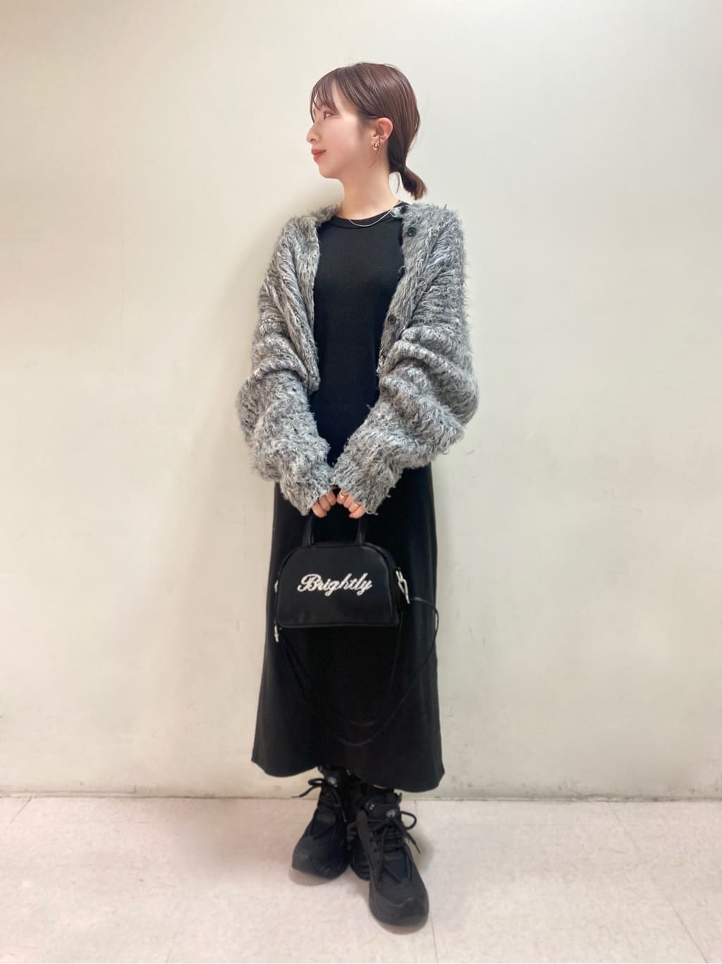 sakiさんの「ESPERANZA｜厚底ワンポイントインヒールデザインスニーカー」を使ったコーディネート