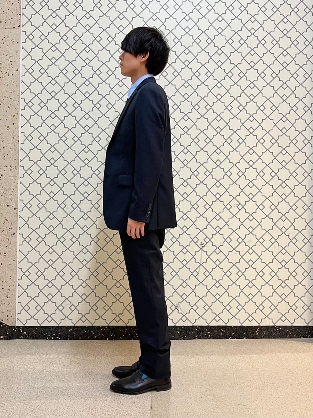 うっちーさんの「TAKEO KIKUCHI｜【Made in JAPAN】矢絣（やがすり）スーツ／スリーピース対応」を使ったコーディネート