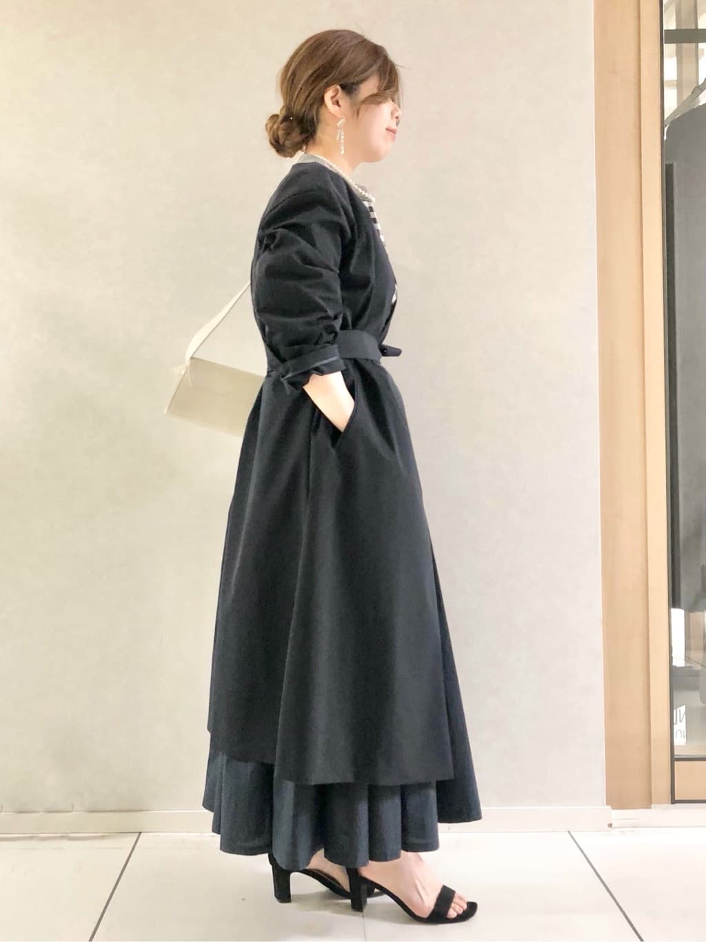 sayuさんの「UNTITLED｜◆【撥水】コットンライク ストレッチコート」を使ったコーディネート
