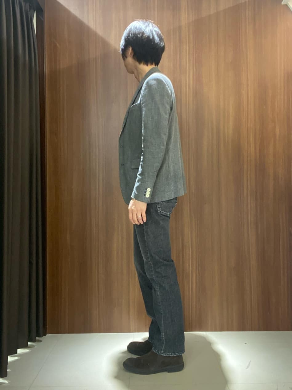 かたやまさんの「TAKEO KIKUCHI｜【モンスターストレッチ】日本製 ウォッシュド デニムパンツ」を使ったコーディネート