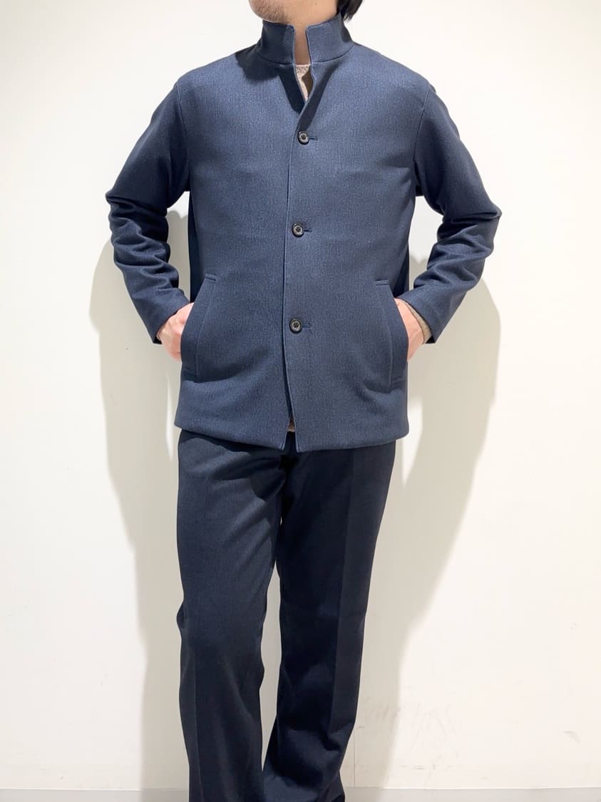 及川さんの「TAKEO KIKUCHI｜【DOWN FABRIC】ダウンファブリック スタンドカラーブルゾン」を使ったコーディネート