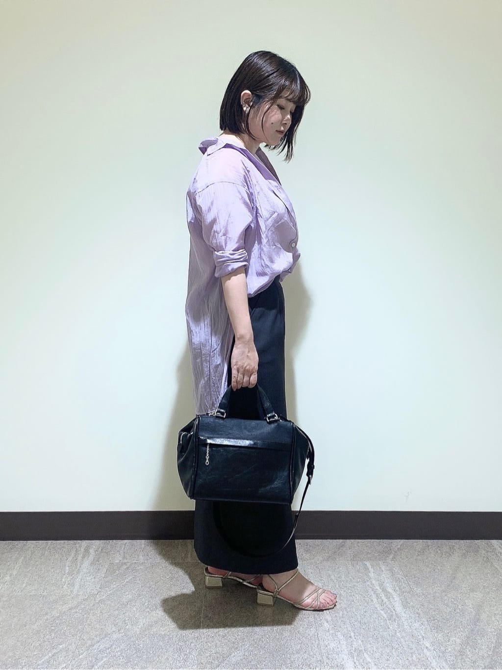 mさんの「HIROKO HAYASHI｜FOGLIO（フォーリオ）2wayバッグ」を使ったコーディネート