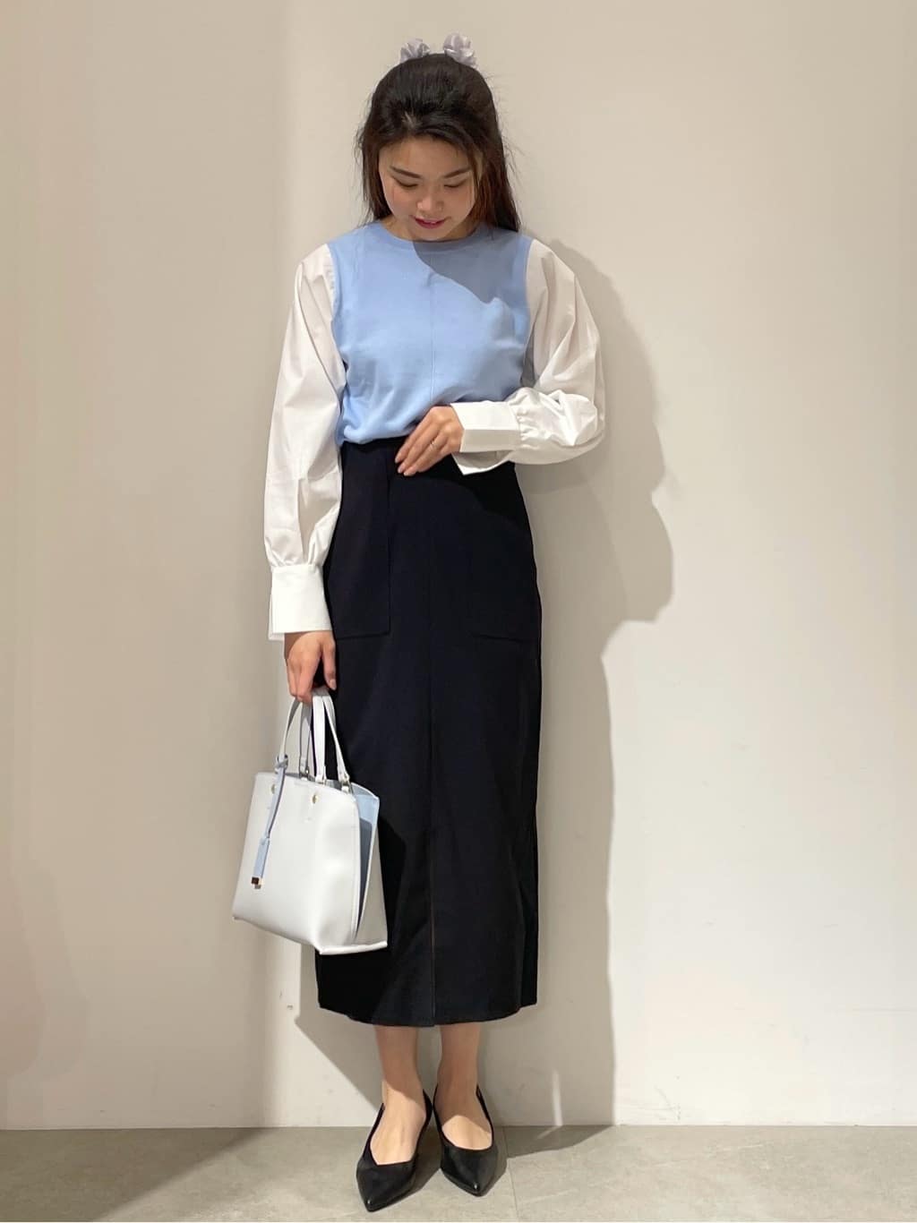 kanahoさんの「OPAQUE.CLIP｜【抗菌防臭加工/7cmヒール】ベーシックパンプス/通勤対応」を使ったコーディネート