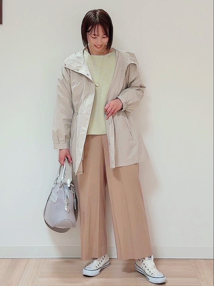 amiさんの「Reflect｜◆【夏SALE】クルーネックミックスカラーニット」を使ったコーディネート