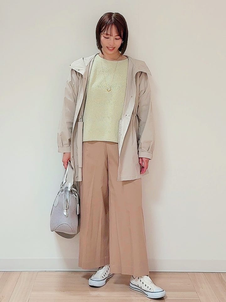 amiさんの「Reflect｜◆【夏SALE】クルーネックミックスカラーニット」を使ったコーディネート