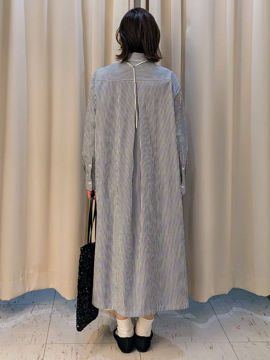 なみきさんの「UNTITLED｜【セレモニー】パール調フリークリップネックレス」を使ったコーディネート