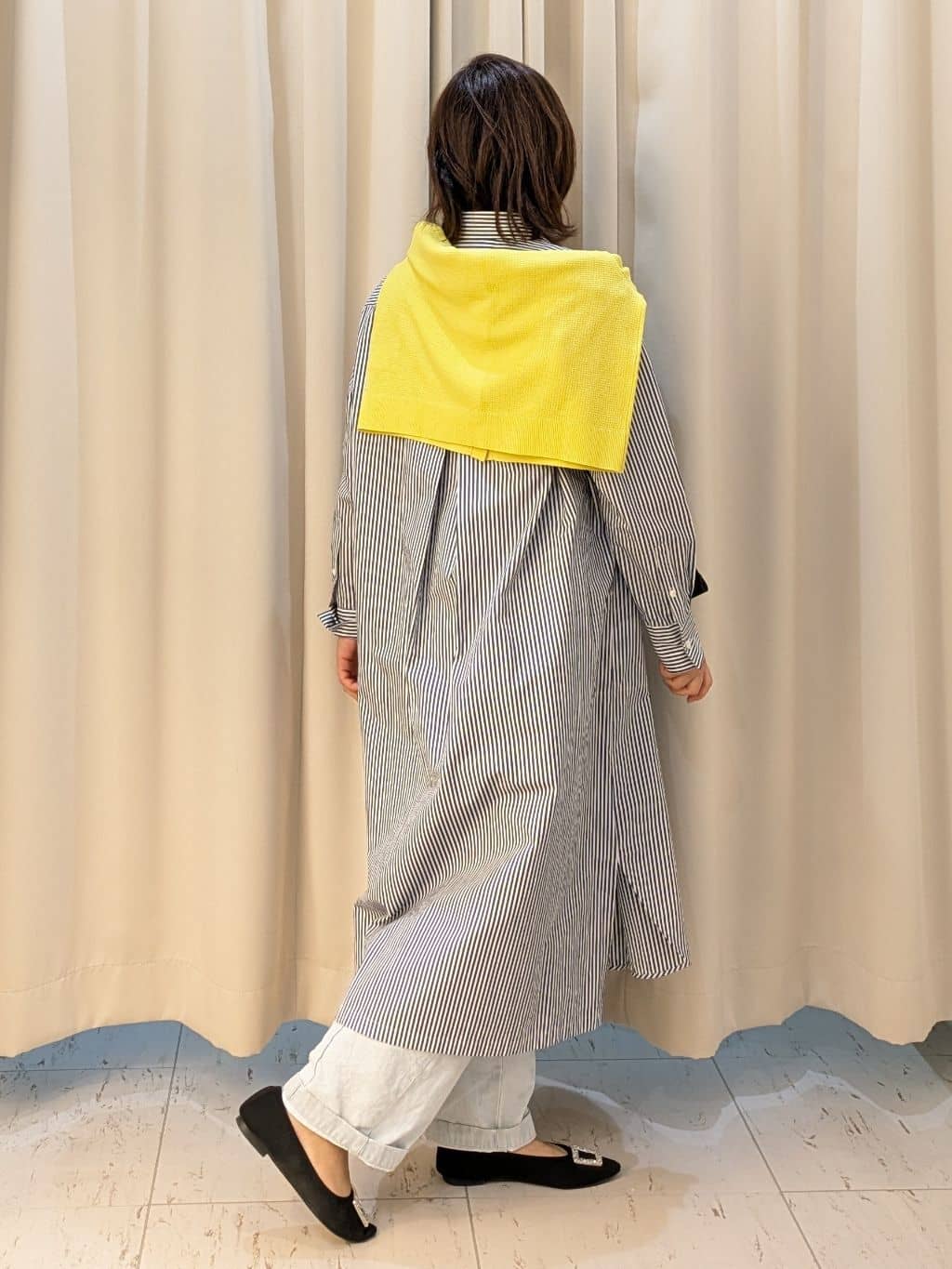 なみきさんの「UNTITLED｜【セレモニー】パール調フリークリップネックレス」を使ったコーディネート