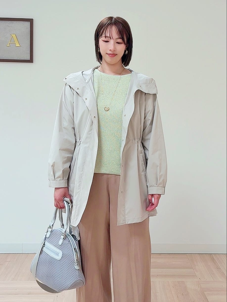 amiさんの「Reflect｜◆【夏SALE】クルーネックミックスカラーニット」を使ったコーディネート
