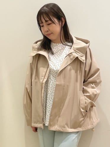 Keiさんの「index｜◆《SS-LLsize》撥水フードブルゾン【洗濯機洗い可／花粉対応】」を使ったコーディネート