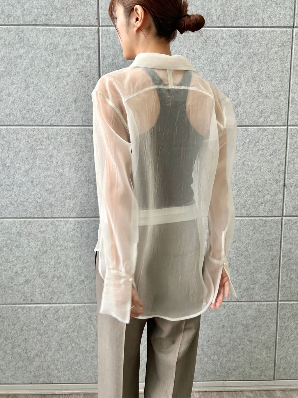 harunaさんの「CODE A｜【Cup-in】design cut tank」を使ったコーディネート